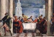 the guest meal of the Levi Paolo Veronese